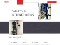 Internet   Cable Wiring | Murrey Installations