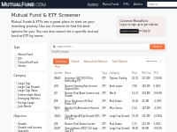 Mutual Funds   ETFs | MutualFund.com