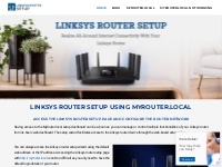 Linksys Router Setup | Myrouter.local | Linksys Router Login