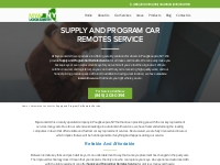 Supply and Program Car Remotes Service - Mya Locksmith (845) 203-0394
