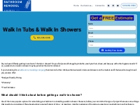 Walk in Tubs | Walk in Showers | Bathroom Remodel Cincinnati