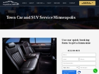 Town Car Service and SUV Service Minneapolis