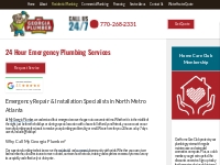 24/7 Emergency Plumbing Services | Canton Plumbing Pros