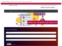 Reviews | What our Students Say About Us | My IELTS Band