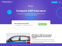 Compare Gap Insurance Brokers | Guaranteed Asset Protection