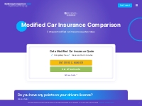 Modified Car Insurance Comparison Quote Online | Quote   Buy