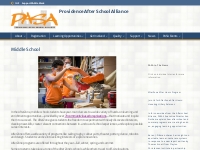 Middle School - Providence After School Alliance