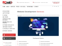 Website Development Services - Computer, Desktop, PC And IPhone Repair