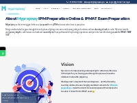 About Myprepway IPM Preparation Online   IPMAT Exam Preparation