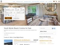 South Myrtle Beach Condos For Sale