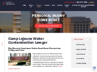 Camp Lejeune Water Contamination Attorney | Wisconsin Victims