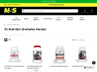 5% Nutrition (Excludes Stacks) - My Supplement Store