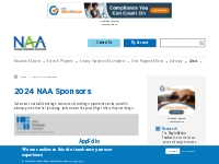 2024 NAA Sponsors | National Apartment Association