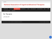 For Therapists : National Association of Cognitive-Behavioral Therapis
