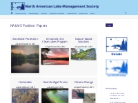 NALMS Position Papers   North American Lake Management Society (NALMS)