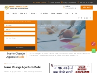 Name Change Agents in Delhi | Gazettte Name change Service Provider De