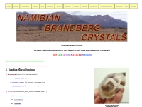 Namibian and South African Mineral Specimens and Crystals