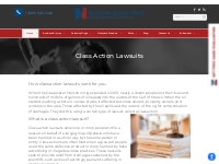 What is a class action lawsuit? All about how class action lawsuits wo