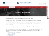 Car   Motorcycle Accident Attorney San Diego CA : National Injury Help