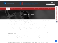 Privacy Policy for National Injury Help