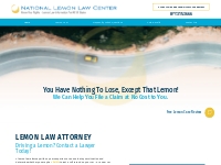 The National Lemon Law Center | Lemon Law Attorneys