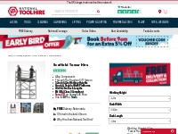 Scaffold Tower Hire | Free Delivery ? | Best Availability ?