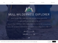 Nature Scotland | Mull Wilderness Explorer