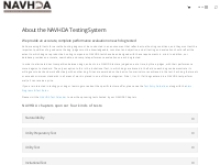 About the NAVHDA Testing System - NAVHDA