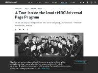 A Tour Inside the Iconic NBCUniversal Page Program | NBCUNIVERSAL MEDI