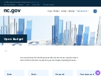Open Budget | nc.gov