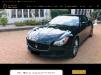 NCC Maserati Quattroporte - NCC MILANO Limo service - Noleggio con con