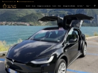 NCC Milano - Tesla Model X ali di gabbiano - NCC MILANO Limo service -