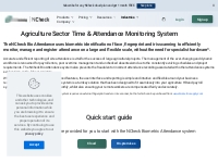 Biometric Time tracking for agriculture - NCheck