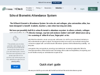 Biometric Attendance System for Schools - NCheck