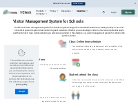 Visitor management system for schools - NCheck VMS