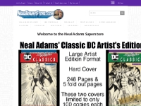 Welcome to the Official Neal Adams original art store