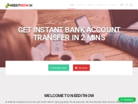 Needitnow.in - Transfer Money from Credit Card to Bank Account