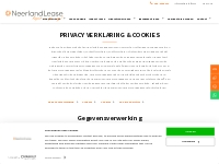 PRIVACY VERKLARING   COOKIES | Neerlandlease B.V.