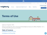 Terms of Use | Neighborly®, a Service-Based Franchise Company
