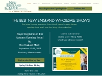 HOME | New England Made Giftware   Specialty Food Shows | nemadeshows