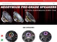 Neodymium Speakers Importer, Trader, Supplier   Manufacturer