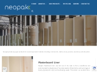 Neopak Speciality Papers - Paper products for several specialsit marke
