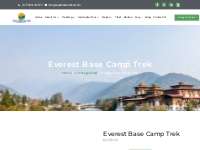 Everest Base Camp Trek - Nepal Treks and Tour