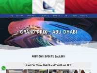 Grand Prix – Abu Dhabi | Neptune Yacht Rental Dubai