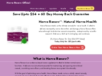 Nerve Renew™ (Official): Natural Nerve Health Supplement