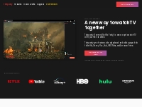 Teleparty | Watch together on Netflix, Youtube, HBO Max + more