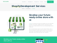 Shopify Ecommerce Website Development Services - NetGains