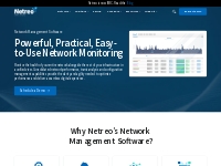 Network Management Software | Netreo Network Monitoring Tool