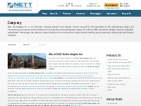 About Nett Technologies Inc. | Emission Control Solutions Company