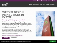 Nettl of Exeter: Website design, SEO, Print and Signs